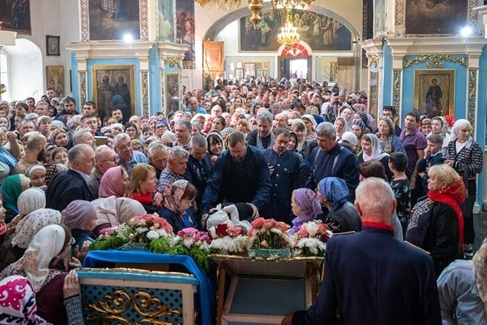 В Уральской епархии завершилось пребывание ковчега с мощами святителя Спиридона