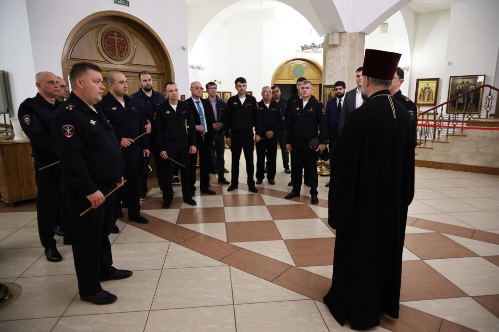 Общественный совет УВД по САО провел заседание в храме блаженной Матроны Московской в Дмитровском