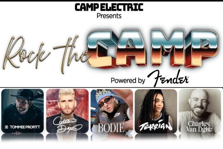 Camp Electric запускает 4-й ежегодный конкурс Rock the Camp при поддержке Fender