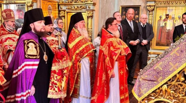 В московском подворье Чешской Церкви совершена Литургия в память мученицы Людмилы Чешской