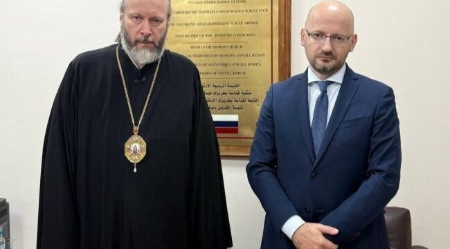 Викарий Патриаршего экзархата Африки обсудил с генконсулом РФ в Александрии возобновление богослужений
