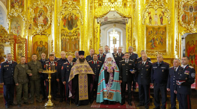 Митрополит Кирилл благословил Совет атаманов Центрального казачьего войска