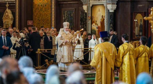 Патриаршее богослужение в Храме Христа Спасителя завершило IV Международный съезд регентов и певчих РПЦ