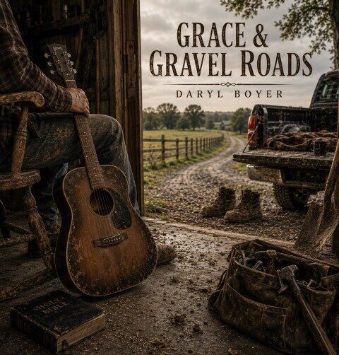 Дэрил Бойер выпускает 'Grace & Gravel Roads': современное кантри, основанное на реальной жизни, вере и надежде