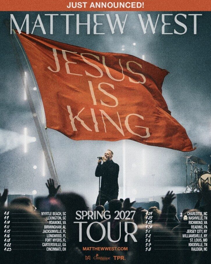 Мэтью Уэст продлевает тур Jesus Is King до весны с 18 новыми датами